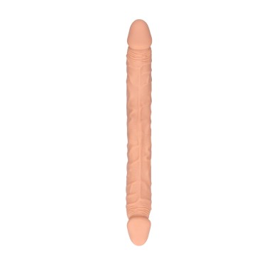 RealRock - Podwójne wygięte dildo mega długie 36cm